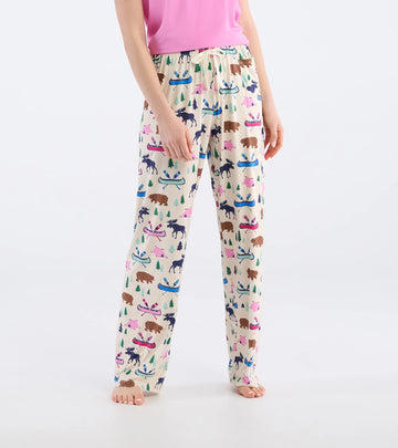 Little Blue House Sketch Country Women’s PJ Pants In A Bag